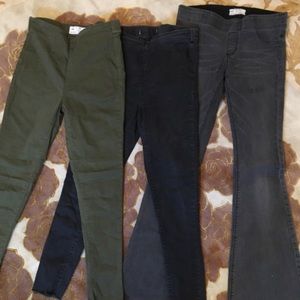 Size 28 Free People Skinny and Flare Bundle